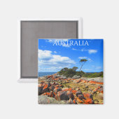 Bay of Fires, Tasmania, Australia Magnet (Voorkant / Achterkant)