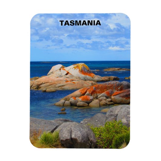 Bay of Fires, Tasmania, Australia Magnet Magneet (Verticaal)