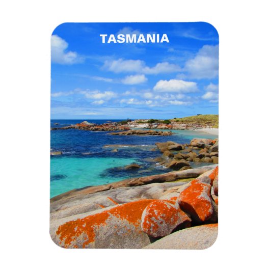Bay of Fires, Tasmania, Australia Magnet Magneet (Verticaal)