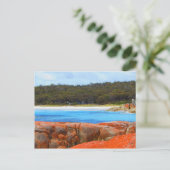 Bay of Fires, Tasmania, Australië Briefkaart (Staand voorkant)