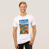 Bay of Fires Tasmania Tri-Blend Shirt (Voorkant volledig)
