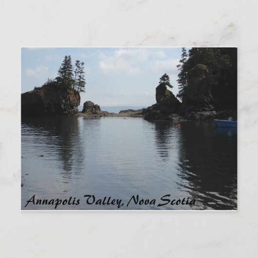 Bay of Fundy Briefkaart (Voorkant)