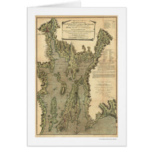 Bay of Narraganset Map 1777