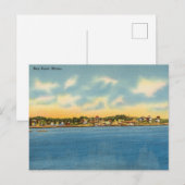  Bay Point Maine op Sunset Briefkaart (Voorkant / Achterkant)