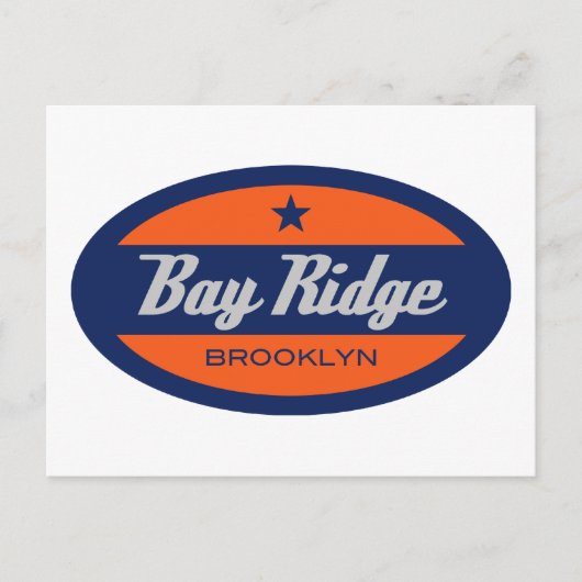 Bay Ridge Briefkaart (Voorkant)