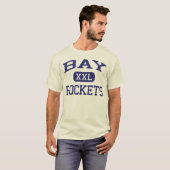 Bay - Rockets - Bay High School - Bay Village Ohio T-shirt (Voorkant volledig)