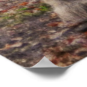 Bay Shire Draft Horse England, Verenigd Koninkrijk Poster (Hoek)