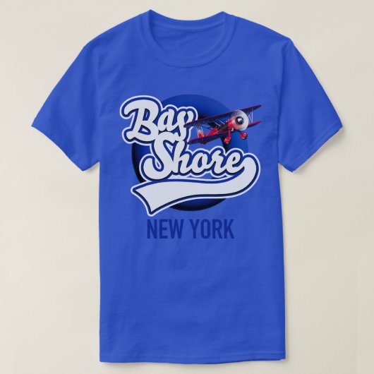 Bay Shore New York Logo T-shirt (Design voorkant)