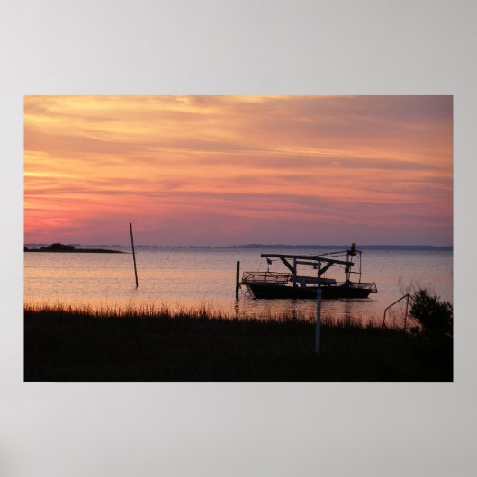 BAY SHRIMPER POSTER (Voorkant)