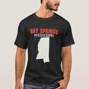 Bay Springs Mississippi USA State America Travel M T-shirt