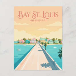 Bay St. Louis Mississippi Briefkaart