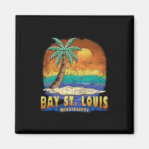Bay St. Louis Mississippi Vintage noodlijdende sou Magneet