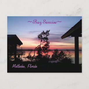 Bay Sunrise Matlacha Florida Briefkaart