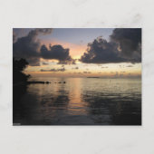 Bay Sunset Briefkaart (Voorkant)