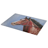Bay Thoroughbred Race Horse Snijplank (Hoek)
