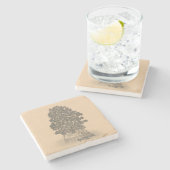 BAY TREE MARBLE STONE ONDERZETTER (Zijkant)