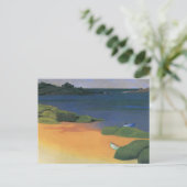 Bay Tregastel van Felix Vallotton, Fine Art Briefkaart (Staand voorkant)