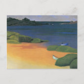 Bay Tregastel van Felix Vallotton, Fine Art Briefkaart (Voorkant)