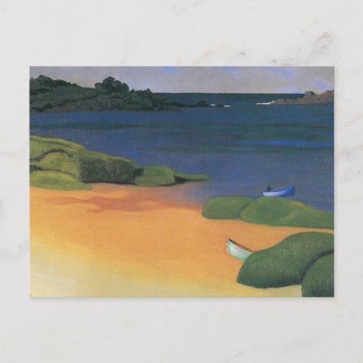 Bay Tregastel van Felix Vallotton, Fine Art Briefkaart (Voorkant)
