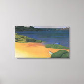 Bay Tregastel van Felix Vallotton, Fine Art Canvas Afdruk (Voorkant)