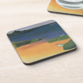 Bay Tregastel van Felix Vallotton, Fine Art Drankjes Onderzetter (Linkerzijde)