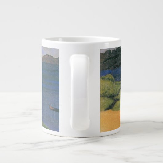 Bay Tregastel van Felix Vallotton, Fine Art Grote Koffiekop (Achterkant)