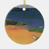 Bay Tregastel van Felix Vallotton, Fine Art Keramisch Ornament (Voorkant)