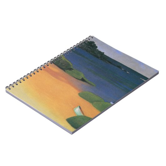 Bay Tregastel van Felix Vallotton, Fine Art Notitieboek (Linkerzijde)