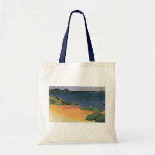 Bay Tregastel van Felix Vallotton, Fine Art Tote Bag