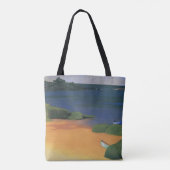 Bay Tregastel van Felix Vallotton, Fine Art Tote Bag (Achterkant)