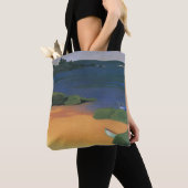 Bay Tregastel van Felix Vallotton, Fine Art Tote Bag (Dichtbij)