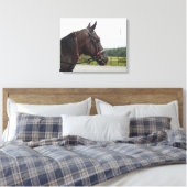 Bay Walker Mare Canvas Afdruk (Insitu (Slaapkamer))