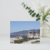 Bay Watch Los Angeles Briefkaart (Staand voorkant)