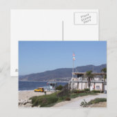 Bay Watch Los Angeles Briefkaart (Voorkant / Achterkant)