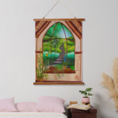 Bay Window Hangend Wandkleed (Slaapkamer)