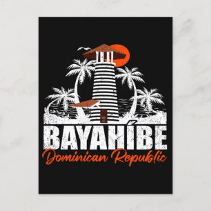 Bayahibe Dominicaanse Republiek - Retro Vintage 60 Briefkaart