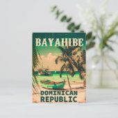 Bayahibe Dominicaanse Republiek - Retro Vintage 60 Briefkaart (Staand voorkant)