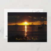 Bayahibe Sunset, Bayahibe, Dominicaanse Republiek Briefkaart (Voorkant / Achterkant)