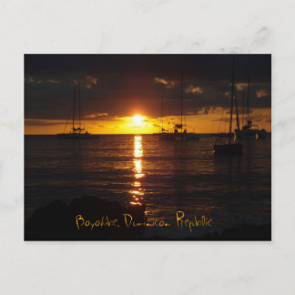 Bayahibe Sunset, Bayahibe, Dominicaanse Republiek Briefkaart
