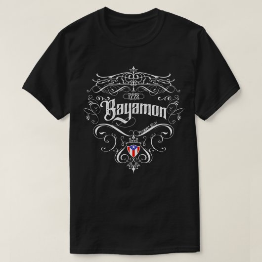 Bayamon ontwerp t-shirt (Design voorkant)