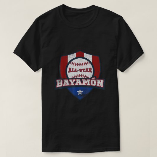Bayamon Puerto Rico Camisa Puerto Rican World PR B T-shirt (Design voorkant)