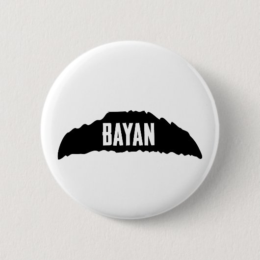 Bayan Ronde Button 5,7 Cm (Voorkant)
