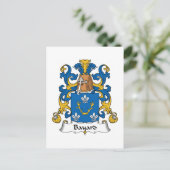 Bayard Family Crest Briefkaart (Staand voorkant)