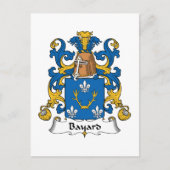 Bayard Family Crest Briefkaart (Voorkant)