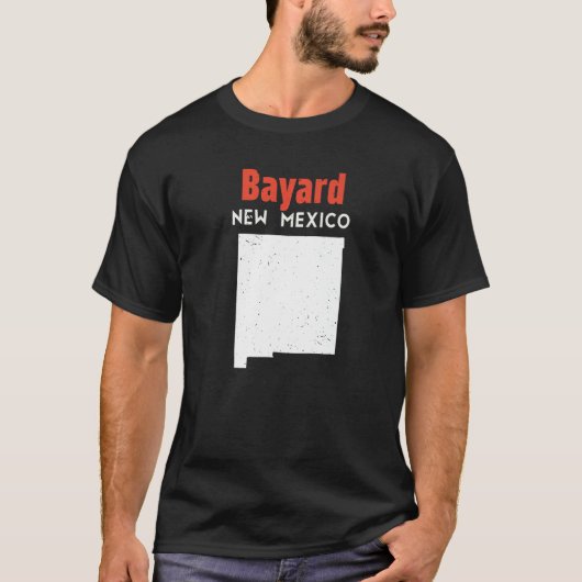 Bayard Usa State America Travel New Mexican New Me T-shirt (Voorkant)