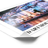 Bayards Cove, Dartmouth, Devon Foto Afdruk (Hoek)