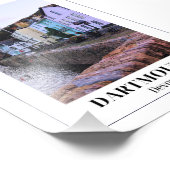 Bayards Cove, Dartmouth, Devon Foto Afdruk (Hoek)