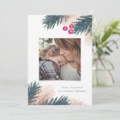 Bayas DE Navidad van Pino y Feestdagenkaart (Staand voorkant)