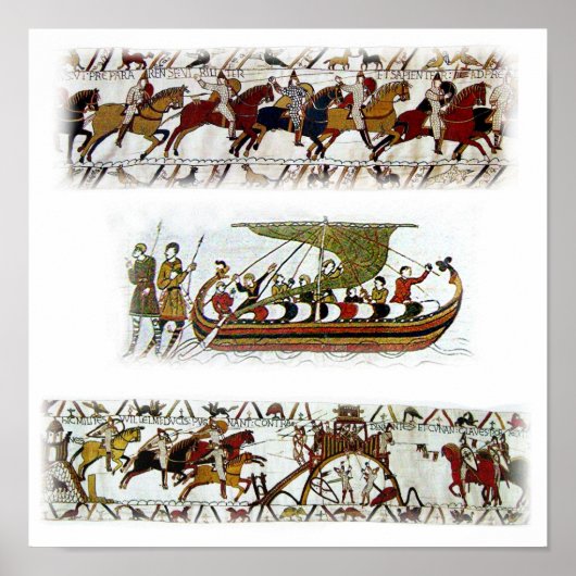 Bayeau Tapestry 11th Century Poster (Voorkant)
