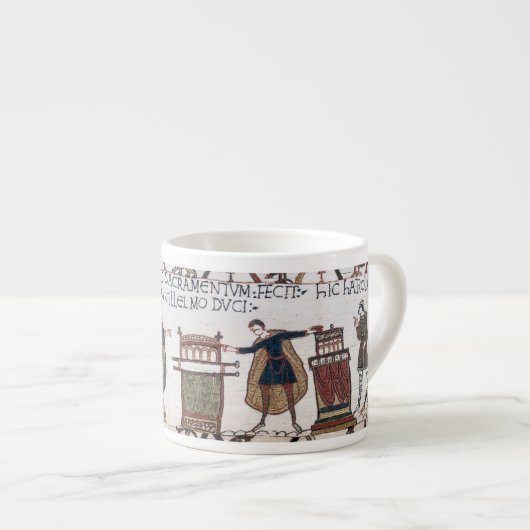 Bayeaux Tapestry Espresso Demitasse Espresso Kop (Voorkant rechts)
